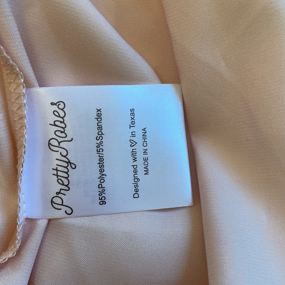 Light pink polyester Robe - Picture 4 of 6